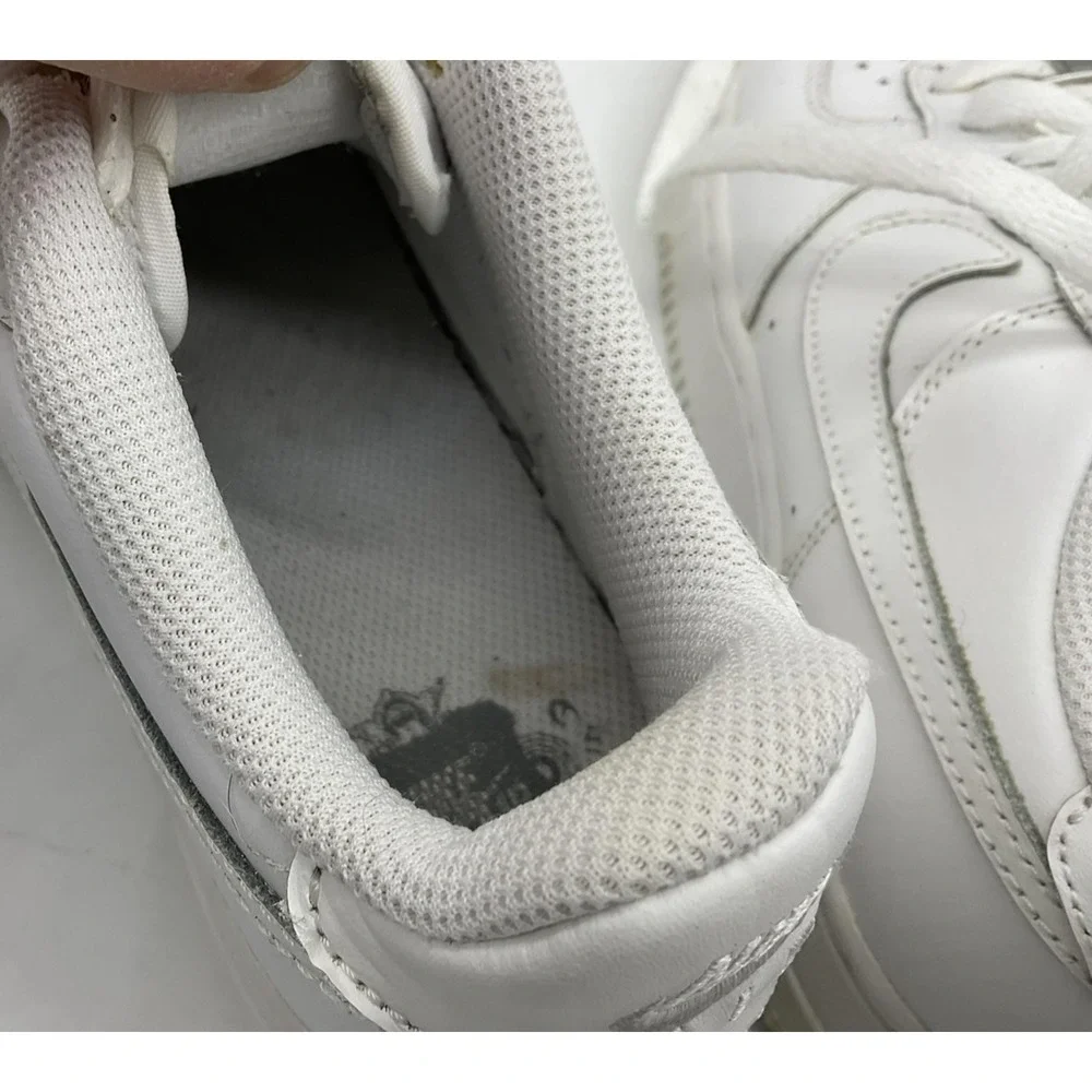 Nike Shoes Unisex‎ Kids 5.5Y White Air Force 1 Low Leather Athletic Sneakers